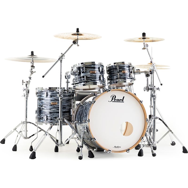 Foto van Pearl mrv924xep/c495 masters maple reserve classic black oyster 4d. shellset