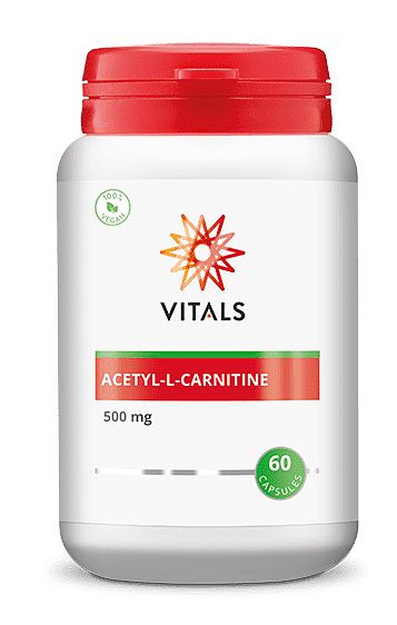 Foto van Vitals acetyl-l-carnitine capsules