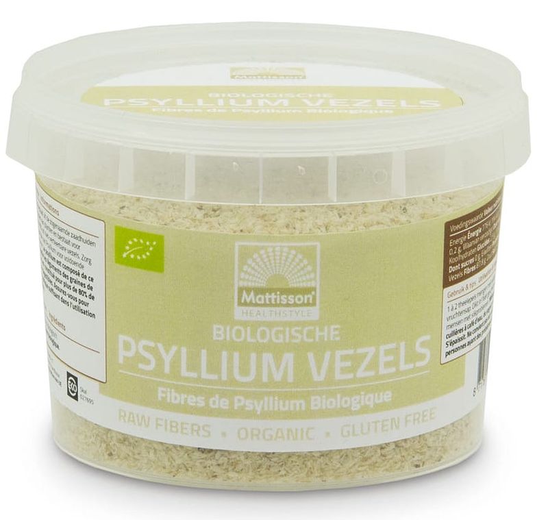 Foto van Mattisson healthstyle psyllium husk vezels