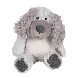 Foto van Clayre & eef knuffel hond 32 cm grijs pluche grijs