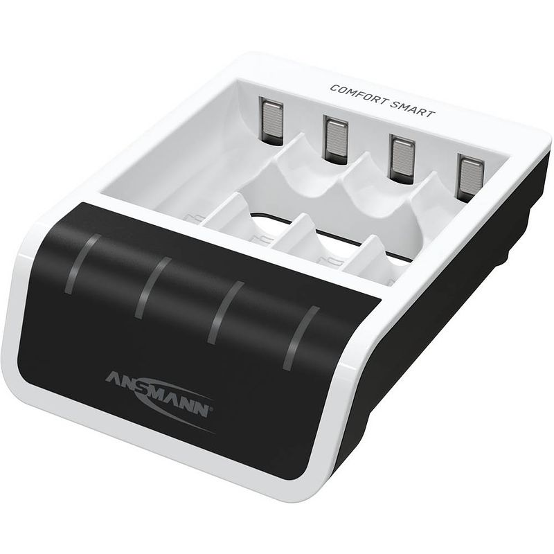 Foto van Ansmann comfort smart batterijlader nimh aaa (potlood), aa (penlite)