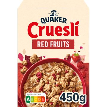 Foto van Quaker cruesli rood fruit 450gr bij jumbo