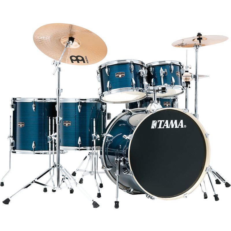 Foto van Tama ie62h6w-hlb imperialstar hairline blue 6d. drumstel