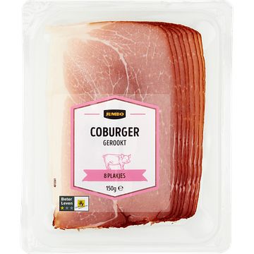 Foto van Jumbo coburger gerookt 150g