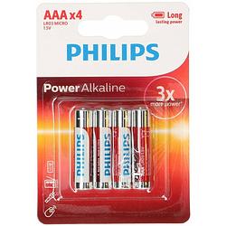 Foto van Philips 4 stuks aaa batterijen