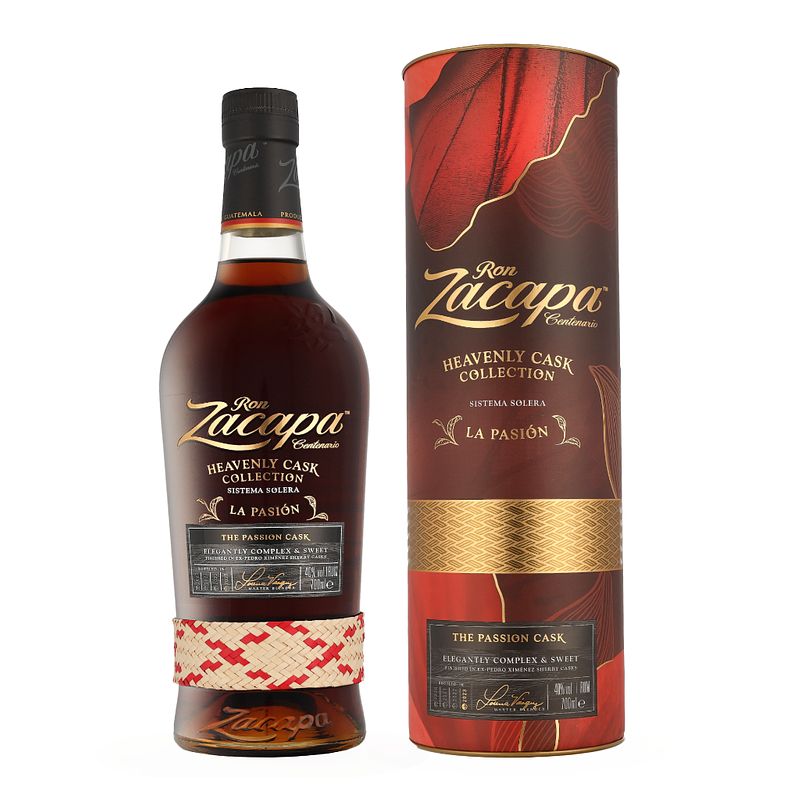 Foto van Zacapa la pasión heavenly cask 70cl rum + giftbox