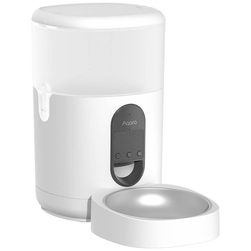 Foto van Aqara petc1-m01 automatische voerbak wit alexa (apart basisstation nodig), google home (apart basisstation nodig)