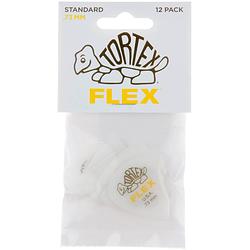 Foto van Dunlop tortex flex standard plectrums 0.73 mm (12 stuks)