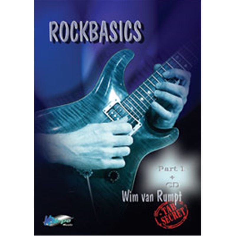 Foto van Kavepé music rock basics 1 gitaarboek