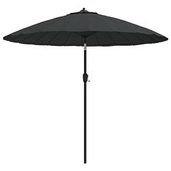 Foto van Vidaxl parasol met aluminium paal 270 cm antraciet