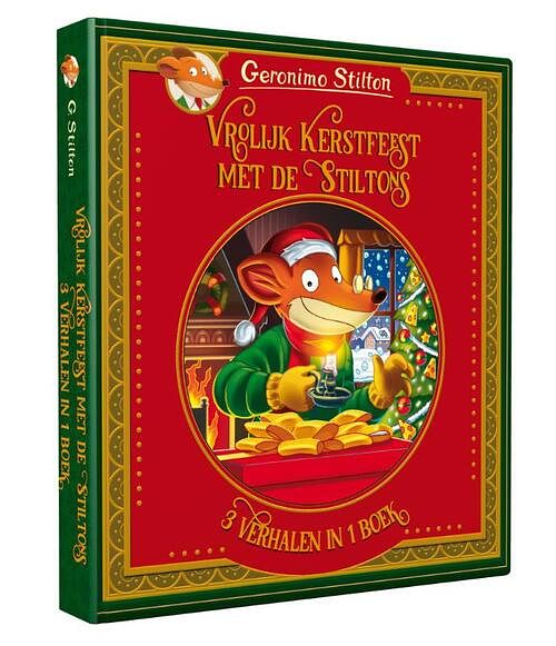 Foto van Vrolijk kerstfeest met de stiltons - geronimo stilton - hardcover (9789059248618)