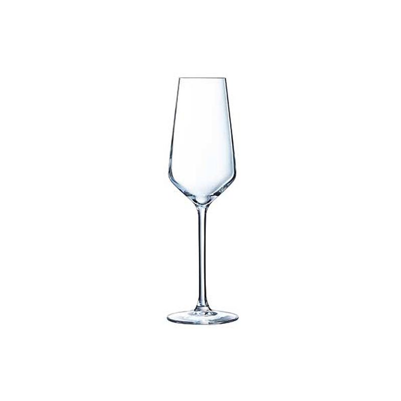 Foto van Cristal d'sarques champagne glas - 21 cl - set van 6