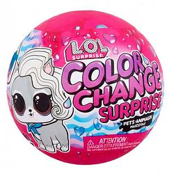 Foto van L.o.l. surprise! color change surprise bal - pets - minipop