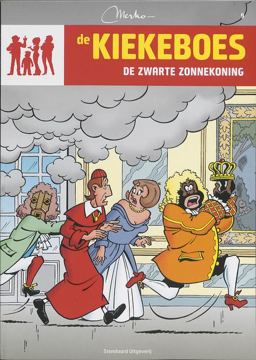 Foto van De kiekeboes 9 - de zwarte zonnekoning - merho - paperback (9789002241673)