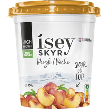 Foto van Ísey skyr on top perzik 400g bij jumbo