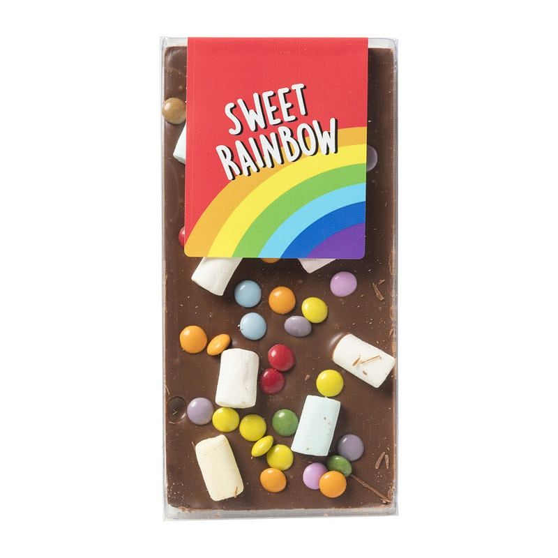 Foto van Sweet rainbow tablet - 110 gr