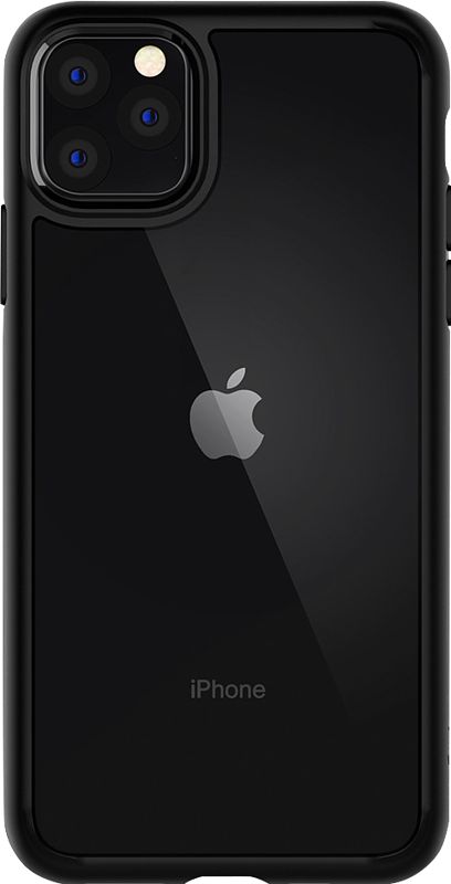 Foto van Spigen ultra hybrid apple iphone 11 pro back cover zwart
