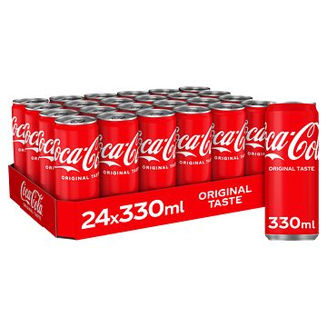 Foto van Cocacola original taste 24 x 330ml bij jumbo