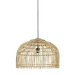 Foto van Light & living - hanglamp - 60x60x40 - bruin