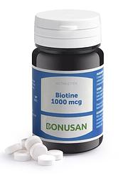 Foto van Bonusan biotine 1000 mcg tabletten
