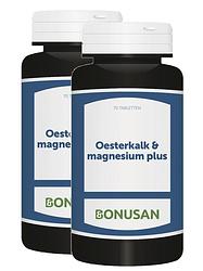 Foto van Bonusan oesterkalk & magnesium plus tabletten