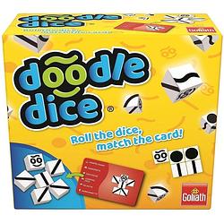 Foto van Goliath doodle dice - roll the dice match the card - familiespel