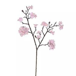 Foto van Buitengewoon de boet - cherry blossom tak pink 85 cm kunstplant