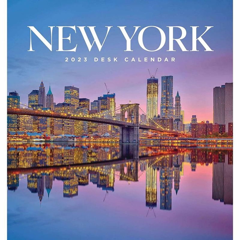 Foto van New york kalender 2023 easel desktop