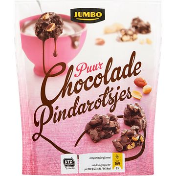 Foto van Jumbo pindarotsjes puur 250g