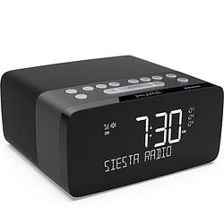 Foto van Pure siesta charge wekker radio grijs