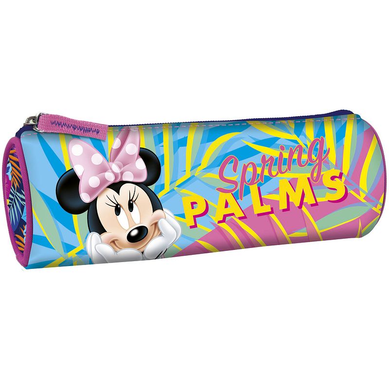 Foto van Disney minnie mouse spring palms - etui - 21 x 7 cm - multi