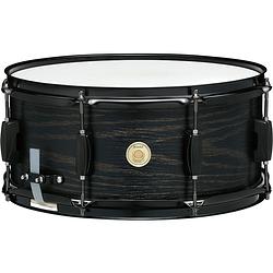 Foto van Tama wp1465bk-bow woodworks black oak 14 x 6.5 inch snaredrum