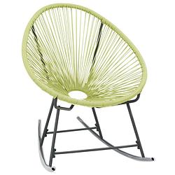 Foto van Vidaxl tuinstoel acapulco poly rattan groen