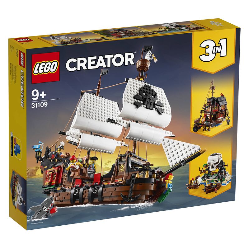 Foto van Lego creator piratenschip - 31109