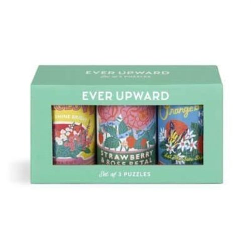 Foto van Ever upward set of 3 puzzles in tins - puzzel;puzzel (9780735373303)