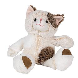 Foto van Clayre & eef knuffel kat 30 cm beige pluche beige