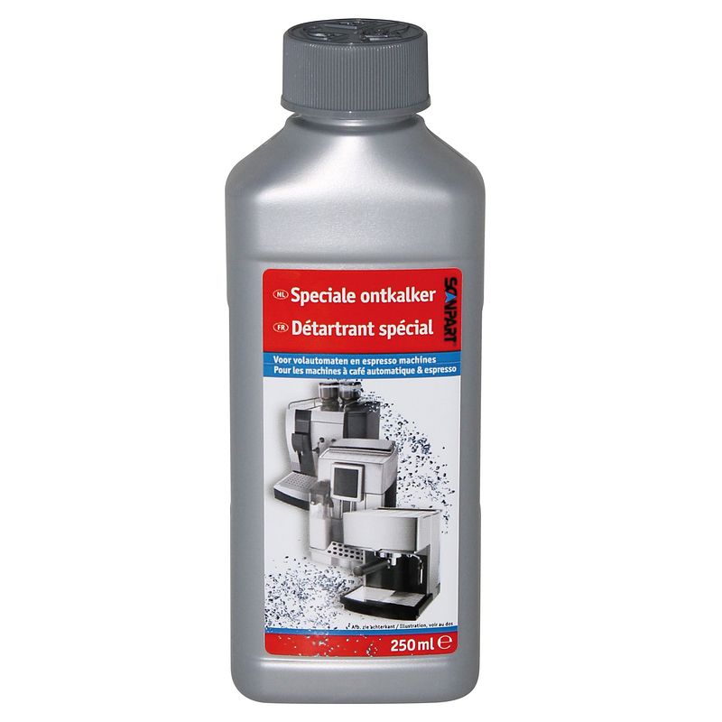 Foto van Scanpart espressomachine ontkalker 250ml ontkalker transparant