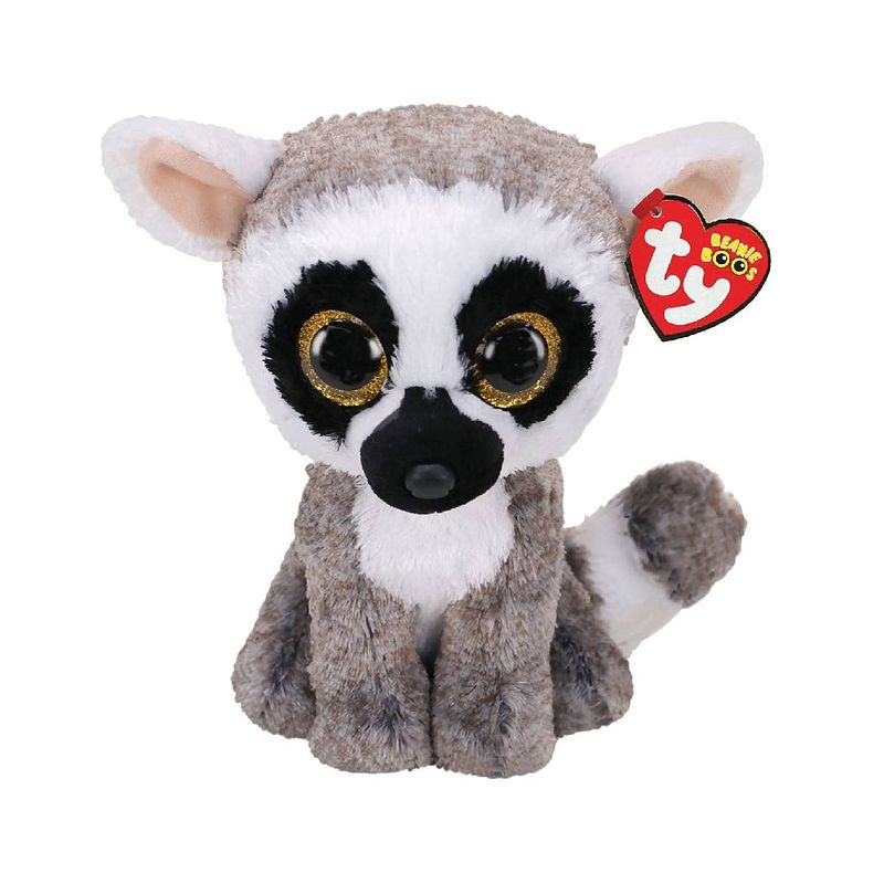 Foto van Ty beanie buddy linus lemur 24cm