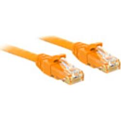 Foto van Lindy 48069 rj45 netwerkkabel, patchkabel cat 6 u/utp 20.00 m geel 1 stuk(s)