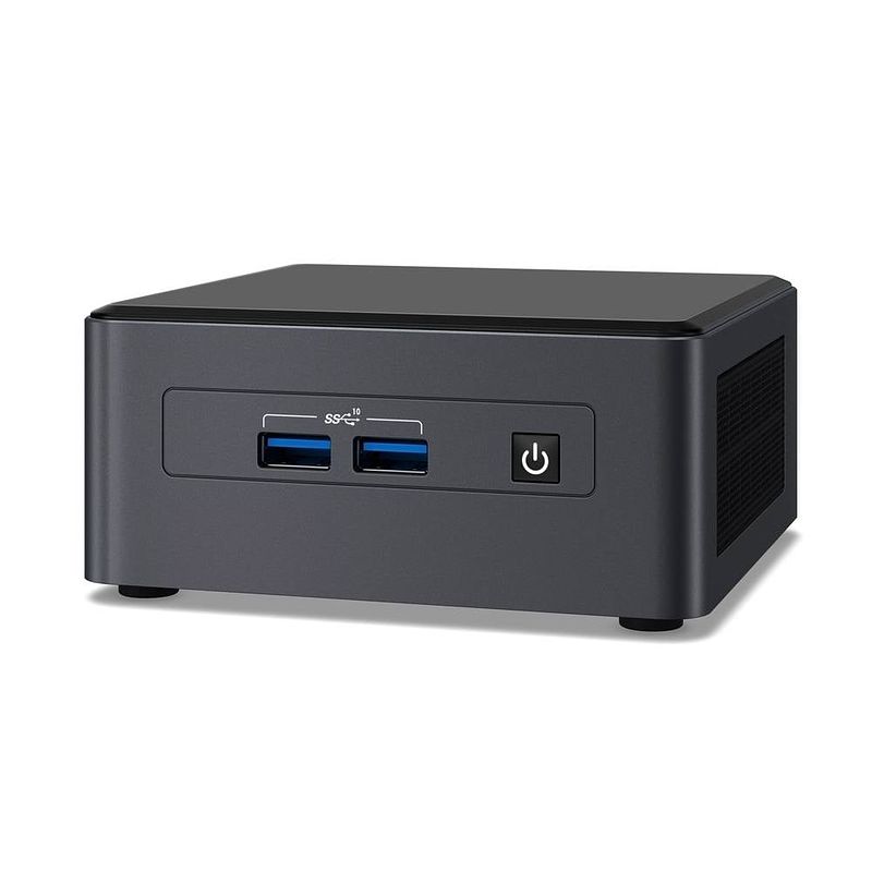 Foto van Intel barebone 11 pro () intel® core™ i5 i5-1135g7 intel iris xe graphics freedos bnuc11tnhi50z02