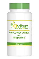 Foto van Elvitum curcuma longa + bioperine vegicaps