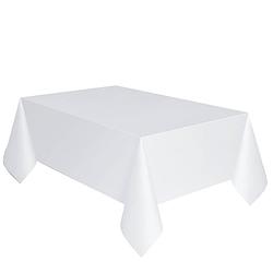 Foto van Wit papieren tafelkleed 137 x 274 cm