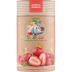 Foto van Tootea aardbei & framboos bio vanaf 6 maanden 100g bij jumbo