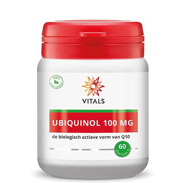 Foto van Vitals ubiquinol 100mg softgels