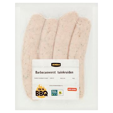 Foto van Jumbo barbecueworst tuinkruiden 360g