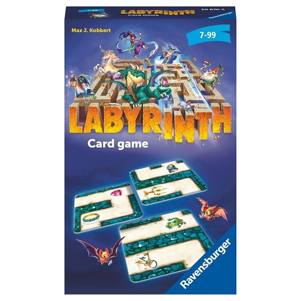 Foto van Ravensburger spel labyrinth kaartspel pocket