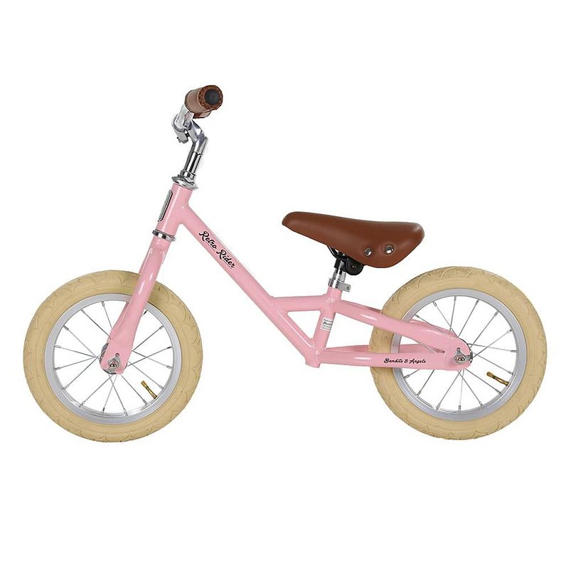 Foto van Bandits and angels - loopfiets retro rider roze