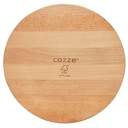 Foto van Cozze serveerplank voor pizza bamboe diameter 35 cm