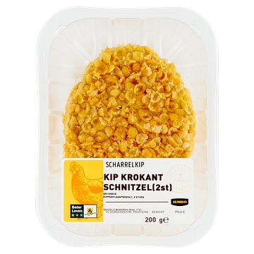 Foto van 1+1 gratis | jumbo kip krokant schnitzels 2 stuks aanbieding bij jumbo