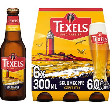 Foto van Texels skuumkoppe bier fles 6 x 300ml bij jumbo